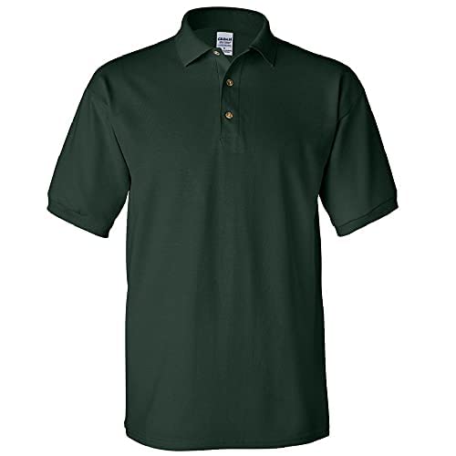 Ultra Cotton 6.5 oz. Pique Polo (G380) Forest Green, S