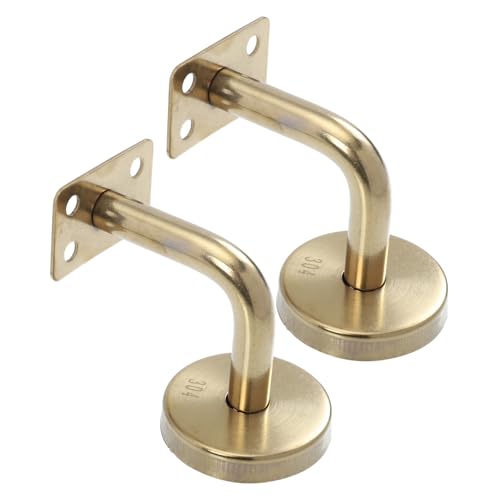 Support de rampe d escalier en acier pour fixation murale stable lot de 2