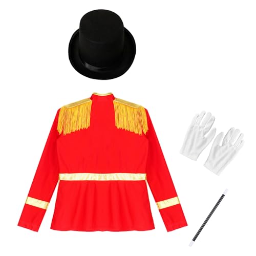 Girls Marching Band Drummer Majorette Show Sets Tassel Peplum Jacket Outerwear Coat4