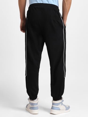 Image of Nobero Malone Joggers for Men | Track Pants for Men | Relaxed Fit | Elasticated Waist with Drawcord | Soft & Breathable Fabric | Casual Everyday Wear