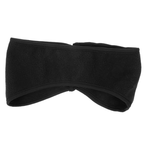 ibasenice Comfy Warm Headband Protective Earmuffs for Winter Sports Running Cycling Soft Inner Lining and Grip