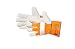 Produktbild Jah 1-12-22-HV Lederhandschuh 10 Paar Stulpe dick natur Gr. 10