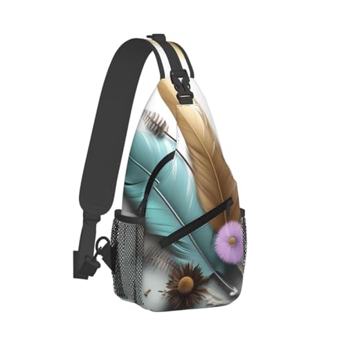 Bolso de pecho cruzado tipo sling para hombre y mujer miniatura 2