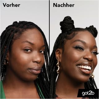 got2b Kleber 4 Brows & Edges (6x 16 ml), 2in1 Brow Gel & Haar Mascara für bis zu 24 h Halt, Stylinggel mit praktischer Eyebrow Brush zum Stylen von Haarkonturen & Edges