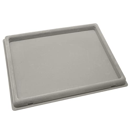 Plateau floqué Beadsmith BMT11-1 anti-perte perles avec couvercle rigide
