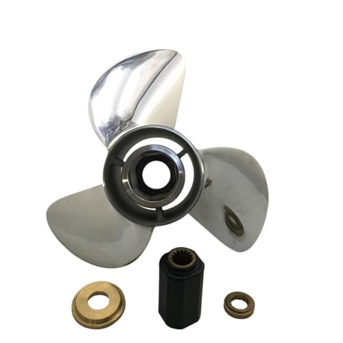 Image of Boat Propeller 14 1 /2 25 for 300HP 135HP 175HP 220HP Steel 15 48-13706A46