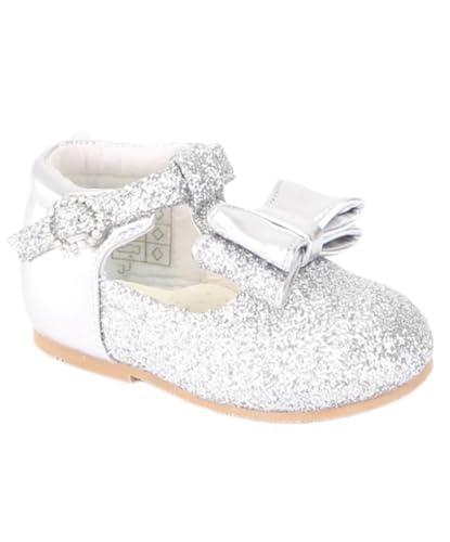 Luxury Baby Girls Sparkly Mary Jane Shoes - Perfect Footwear for Special Occasions
