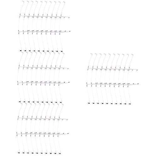 Totority 4sets High Strength Fishing Leader Wire Snap Swivels miniatura 1