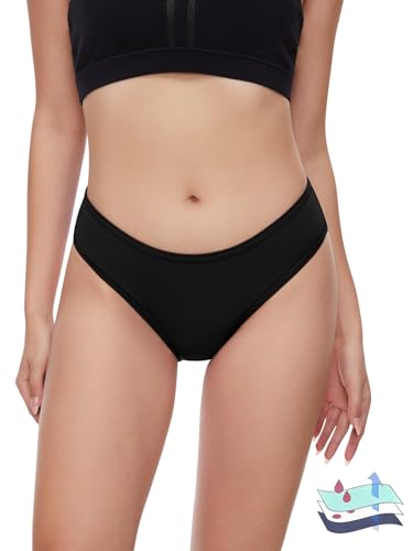 Molonka Period Swimwear Leakproof Swim Bikini Bottom Menstrual Swimsuit Waterproof UPF 50+ Bathing...