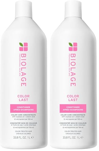 Image of Biolage Color Last Conditioner - For Color-Treated Hair | Vegan, paraben-free, protects depth, hydrates, repairs damage, adds shine and vibrancy