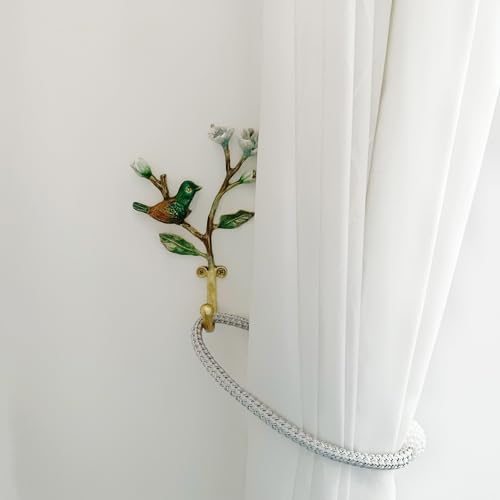 Pewery Vintage Bird Shaped Decorative Wall Hooks Rack Hangers For Hanging Clothes Coats Towels Keys Hats thumb #4