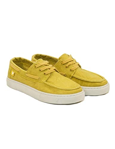 WALK IN PITAS - Scarpa stile nautico EN colore giallo ''MYLOS'' - Nautico da donna