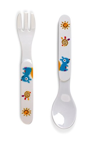 Culina Kids Melamine Dinnerware - Lion. Set of 5