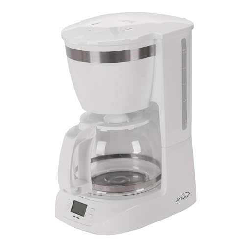 Brentwood Appliances BTWTS219W 10-Cup Digital Coffee Maker (White), One Size