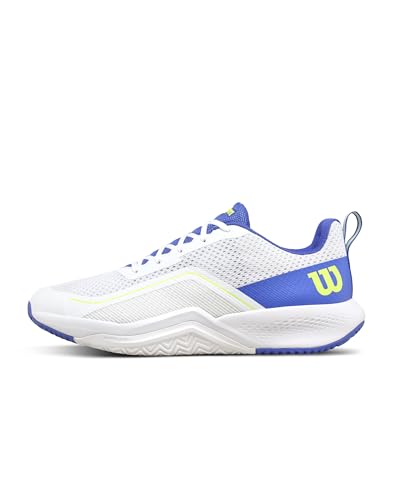 Wilson Hombres Rush Pro Lite Zapatillas De Tenis Zapatilla Todas Las Superficies Blanco-Azul EU 42...
