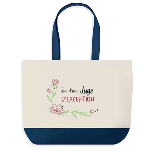 Sac de course bleu Juge d'exception pour vos provisions et cabas