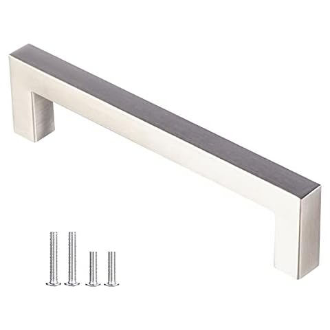 DEWUR Tiradores Armarios Acero de Inoxidable Cover