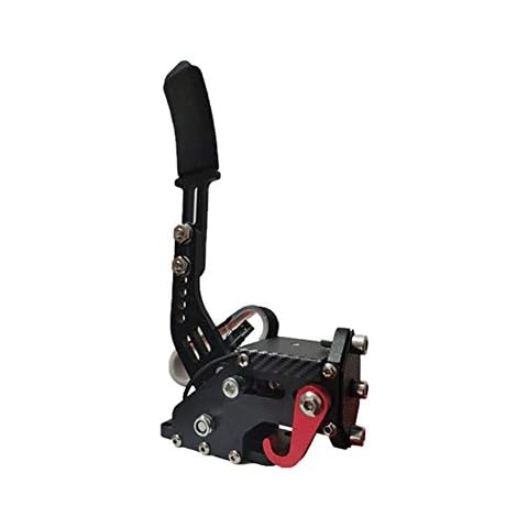 SQER USB Handbrake Adjustable 14Bit Height Drift Handbrake Lever Universal for Sim Racing Games G25/27/29 T500 FANATECOSW Dirt Rally Compatible with PC Windows Cover