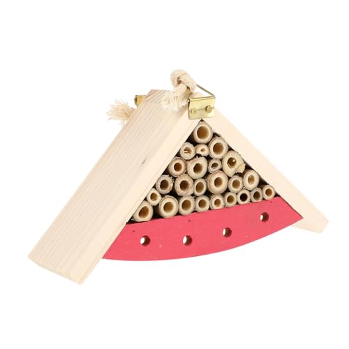 DIYEAH Holz bienenhaus Garten Insektenhotel mit Sicherem Naturmaterialien Wetterfestes Nistplatz für Wildbienen und Marienkäfer Bietet Schutz und Fördert Bestäubung im Außenbereich DIYEAH Holz bienenhaus Garten Insektenhotel mit Sicherem Naturmaterialien Wetterfestes Nistplatz für Wildbienen und Marienkäfer Bietet Schutz und Fördert Bestäubung im Außenbereich