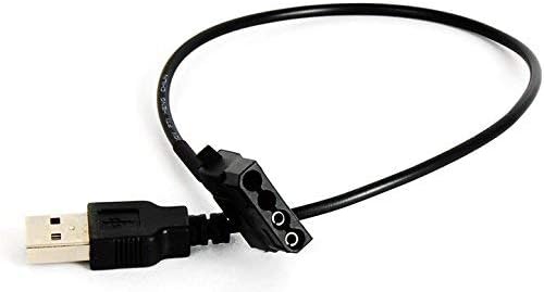 USB A Male to D Type Big 4-PIN PC Case Fan Cable Convert 12v Fan to 5v Connection Power Cable
