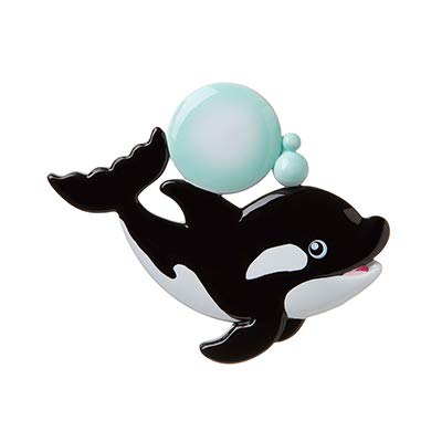 Personalized Orca Aquarium Animals Christmas Tree Ornament 2022 - Happy Whale Marine Swim Tour Vacation Memory Cove Trainer Lagoon Tropic Friend Kid Child Son Daughter Theme - Free Customization
