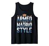 Escudo español de Recuerdo de la Ciudad de Madrid Camiseta sin Mangas