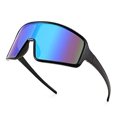 Black Frame Gradient Blue Lens