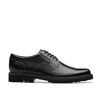 Clarks Men/'s Berwick Lace, Black Leather, 7 UK