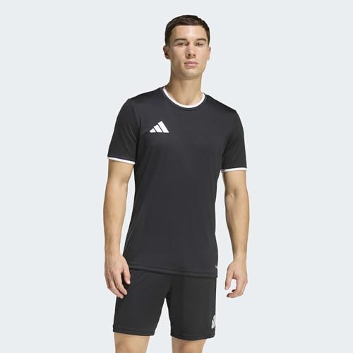 adidas Herren Entrada26 Jersey Shirt, Black/White, L – Ansicht 3