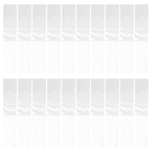 KOMBIUDA 50 Pièces Lot de 50 Pochettes Transparentes...