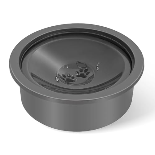 No Spill Dog Water Bowl, Slow Drinking Non...