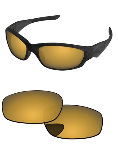 Image of Replacement Lenses for Oakley Straight Jacket 2007 Sunglass - Precision Fit, UV Block & Impact Resistant