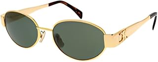 Clearo Vintage Oval Sunglasses Unisex, UV Protection Lens, Slim Lightweight Frame, Fashion Eyewear for Travel & Outdoor Use Price In India