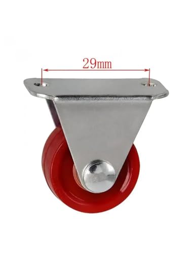 Roulettes directionnelles en polyuréthane 2,5 cm lot de 4 - 4