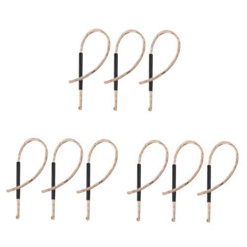 Sosoport 90pcs Portable Starter Wick Cord for Camping Lightweight Survival Ropes Wind Resistant to Control Combustion Essential Outdoor Gear