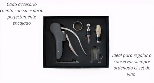 Set pour vin d'exception avec carafe et accessoires remarquables