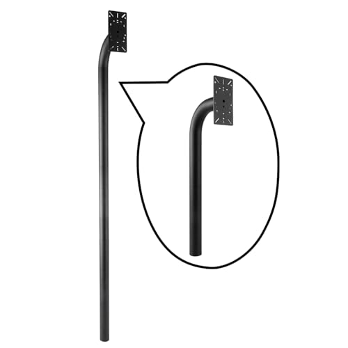 Gudwells Universal Heavy Duty Aluminum 66” Height Burial Gooseneck Pedestal