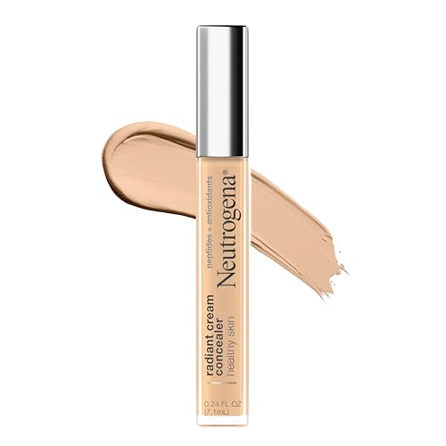 Neutrogena Healthy Skin Radiant Cream Concealer Makeup, Blurs and Conceals Dark Circles...