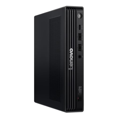 Image of Lenovo ThinkCentre M90q Gen 6 13AC0039US Desktop Computer, Black