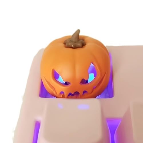Teclas de Halloween, teclado de jogo | Mecânica fofa personalizada novidade de desenho animado de su