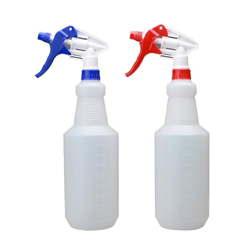 MYSUNBAR - MYSUNBAR Lot de 2 vaporisateurs à pompe 360° résistants aux produits chimiques pour acides dilués, alcalins, huiles et graisses minérales - Spray 1000 ml