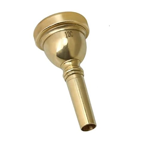 JDYYICZ 12c Professional Gold Alto Trombone Mouthpiece Cover
