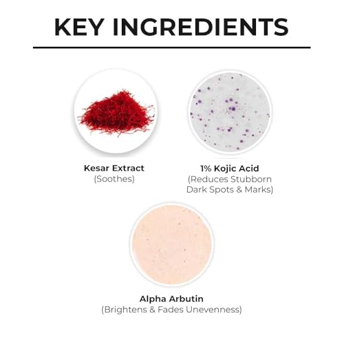 Dr. Sheth's Kesar & Kojic Acid Oil-Free Moisturizer | Lightweight Gel Cream Texture | Brightening & Hydrating | Fades pigmentation | For Men & Women | 50 g