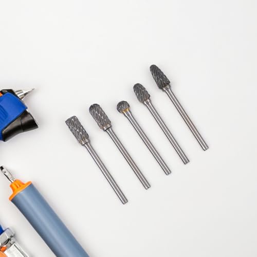 Set de 10 fresas rotativas de carburo de tungsteno miniatura 6