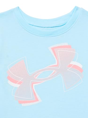 Image of Under Armour Girls Girls Short Sleeve Shirt, Crewneck, Lightweight and Breathable Athletic-t-Shirts