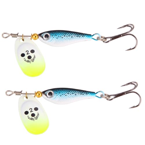 【Ganci ultra affilati】 I tappi per esche da pesca sono dotati di esclusivi ami da pesca personalizzati, dotati di antiruggine, elevata resistenza alla corrosione e superbo potere penetrante.