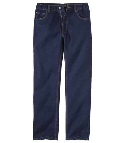 ATLAS FOR MEN - Pantalón Vaquero Hombre - Tejano Jean Stretch Comfort - Disponible en Tallas Grandes de la M a la 5XL