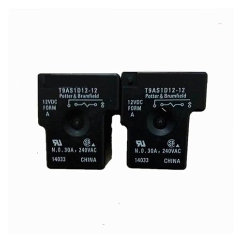 Relé de potencia T9AS1D12-24 de 24V y 30A con 4 pines para control de alta corriente
