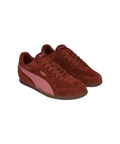 Image of Puma Womens Bordeaux Red-Wild Pink Sneaker