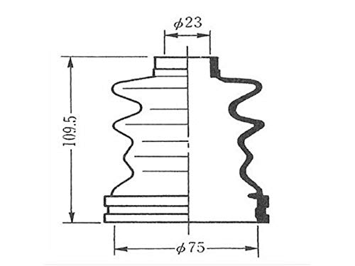 セイケン(Seiken) ドライブシャフトブーツキット SB8 600-00008